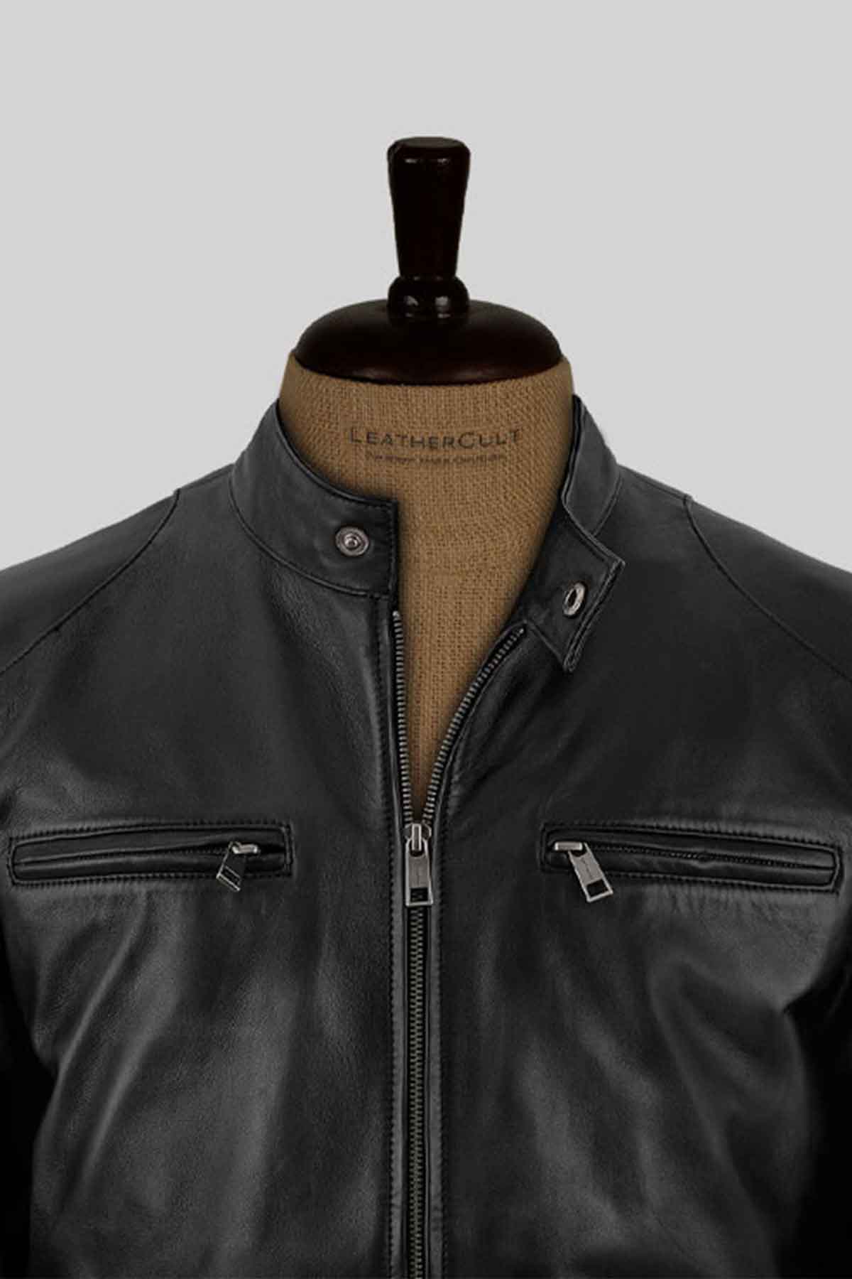 Captain America Leather Jacket Endgame