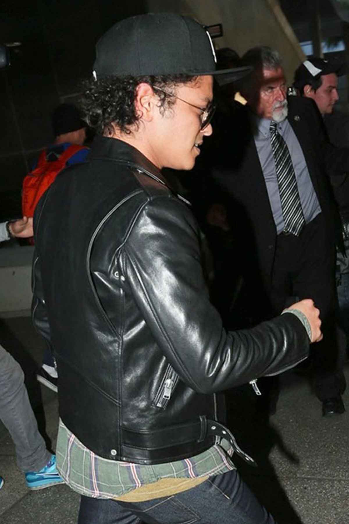 Trendy Fashionable Bruno Mars Leather Jacket