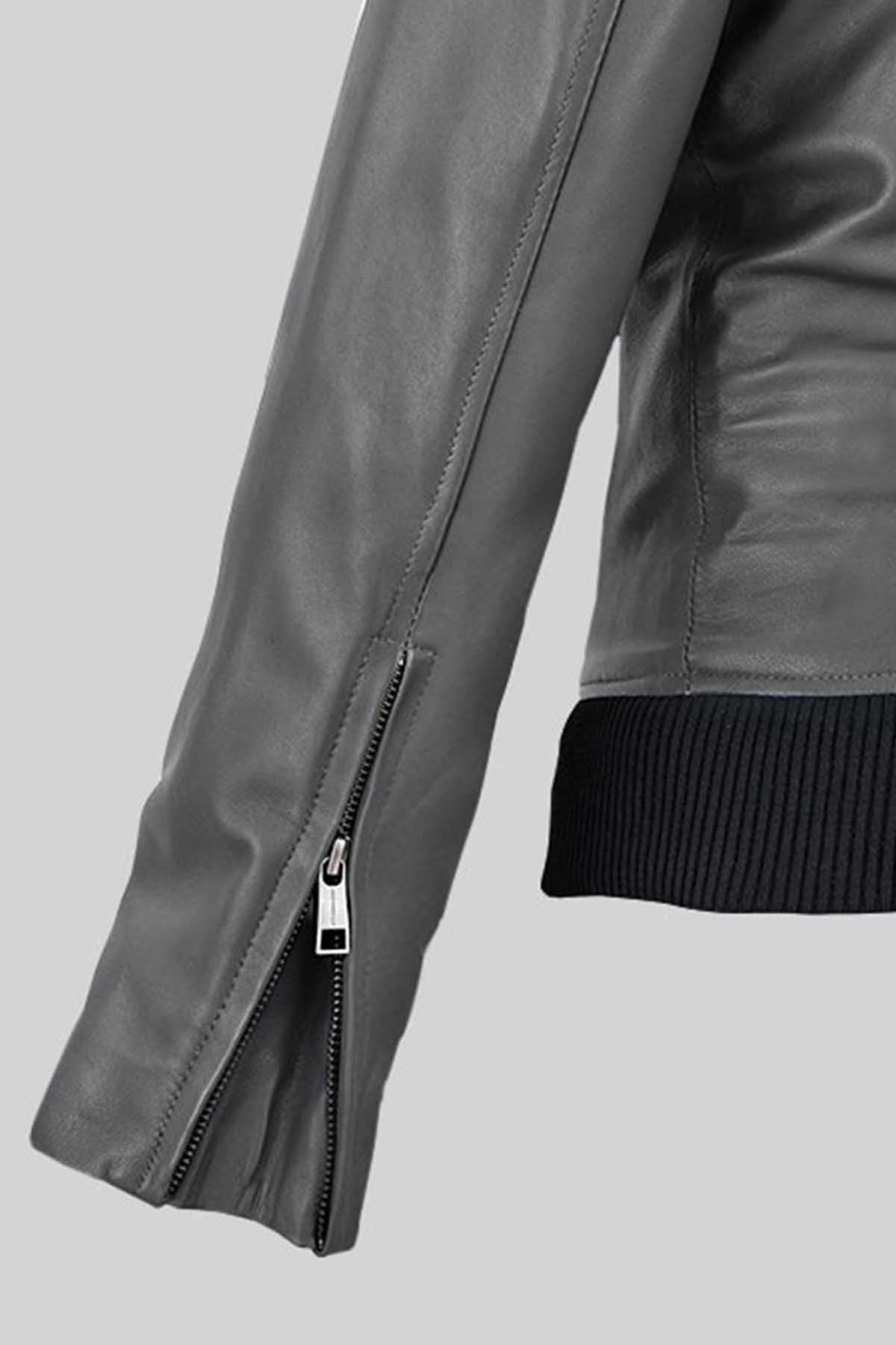 Classic Jennifer Aniston Leather Jacket – Bomber Jacket