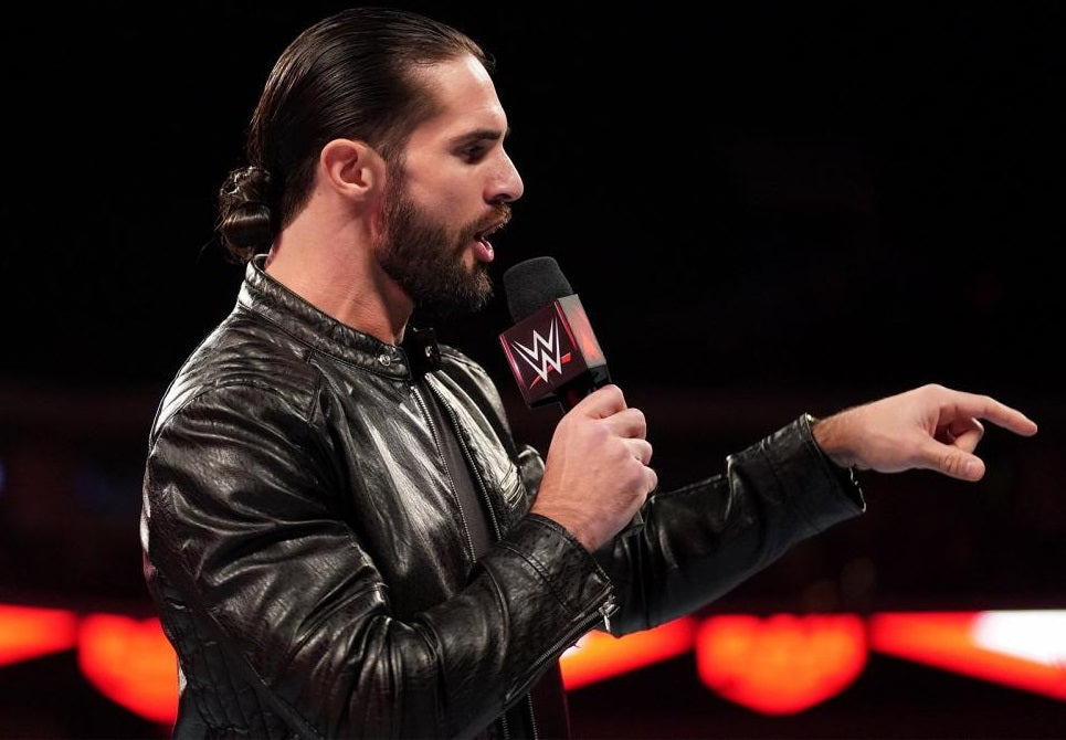 WWE Seth Rollins Black Leather Jacket