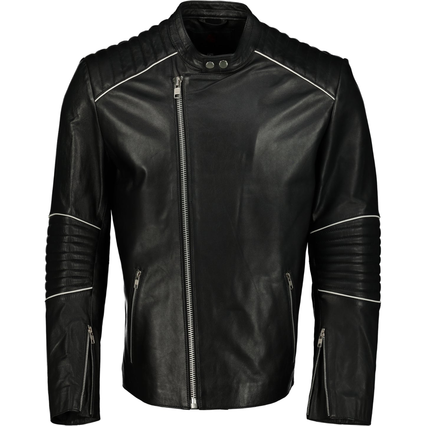 Men's Hamilton Racer Biker Leather Jacket
