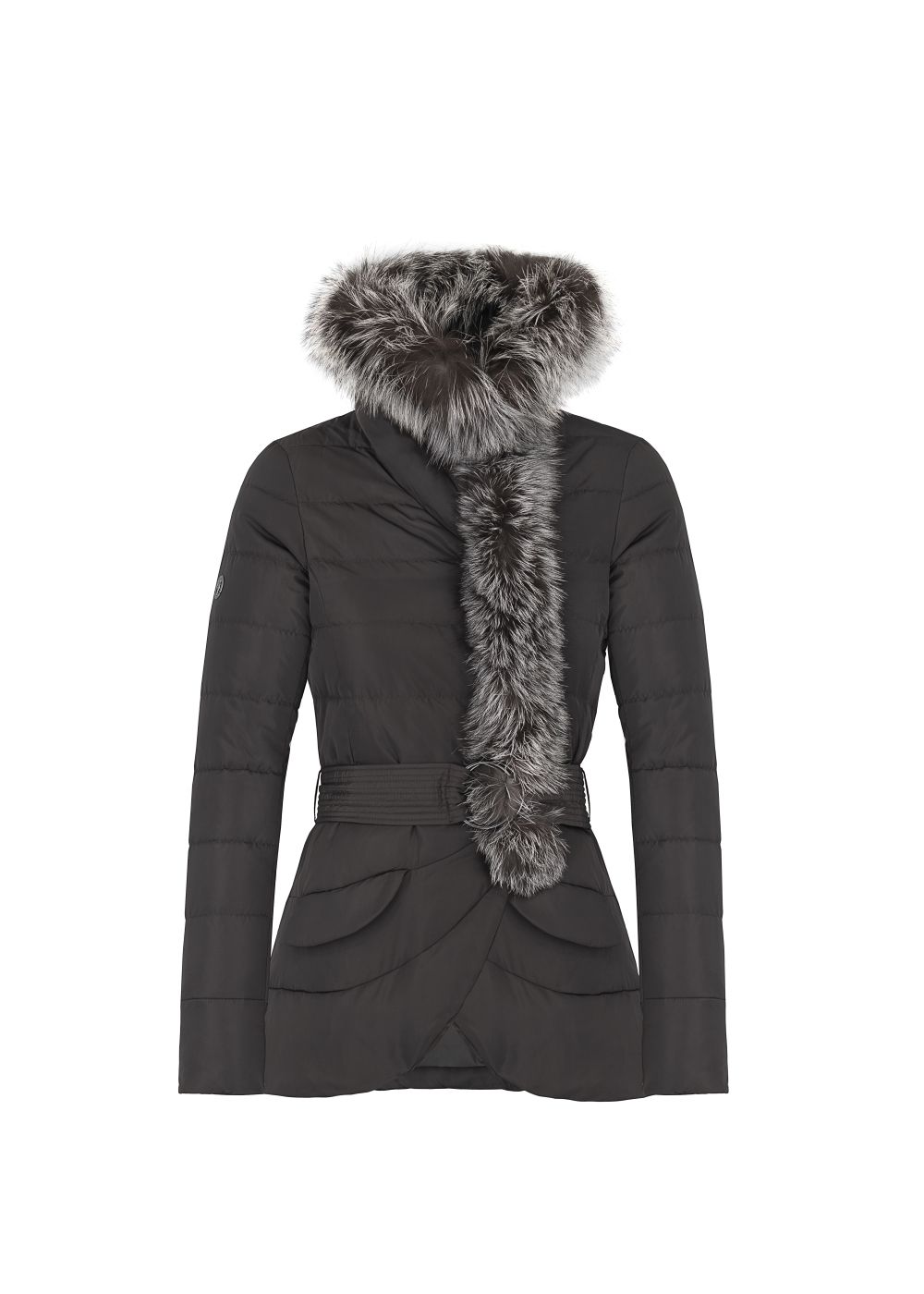 Fur Hood Wind Coat Ladies Winter Down Jacket