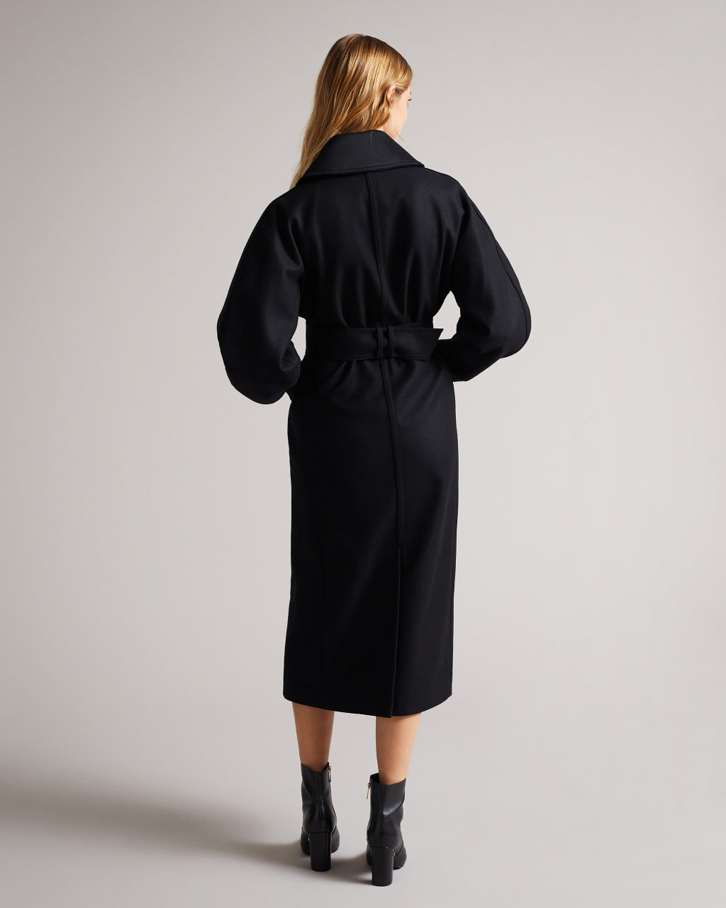 Women's Double Faced Technical Wool Coat