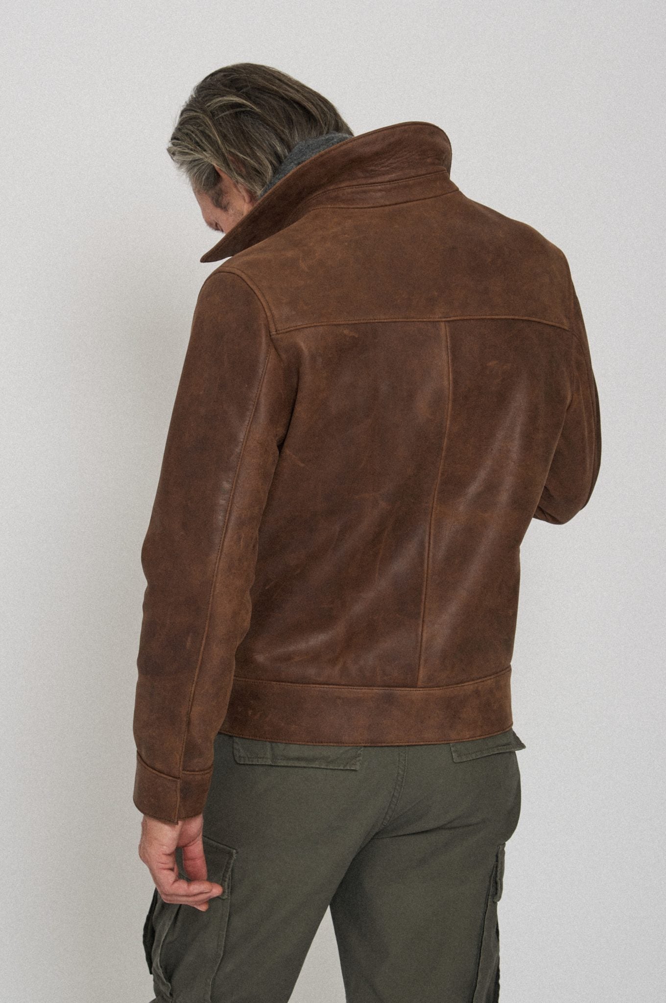 Men's Rugged and Characterful Premium Leather Jacket