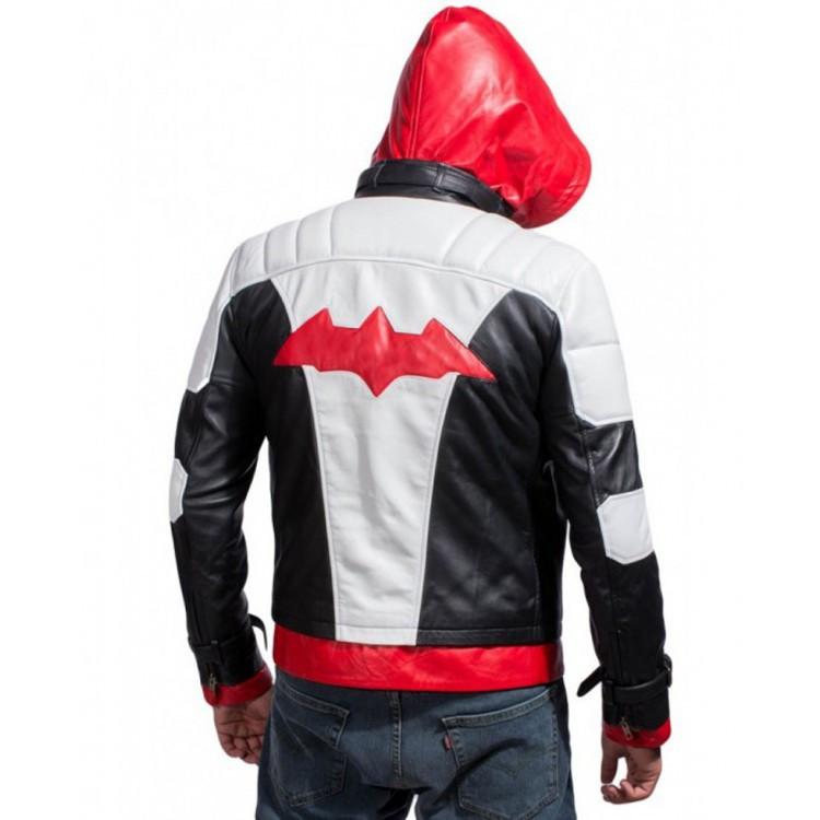 Batman Arkham Knight Red hood Leather Jacket & Vest