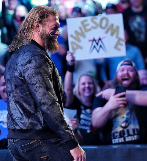 WWE Edge Returns Monday Night RAW 2021 Leather Jacket