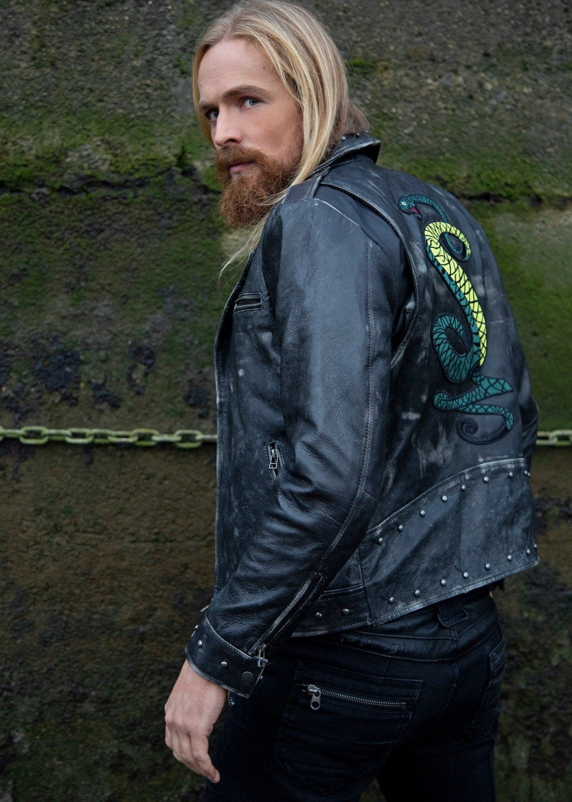 Fallout tunnel Leather Jacket