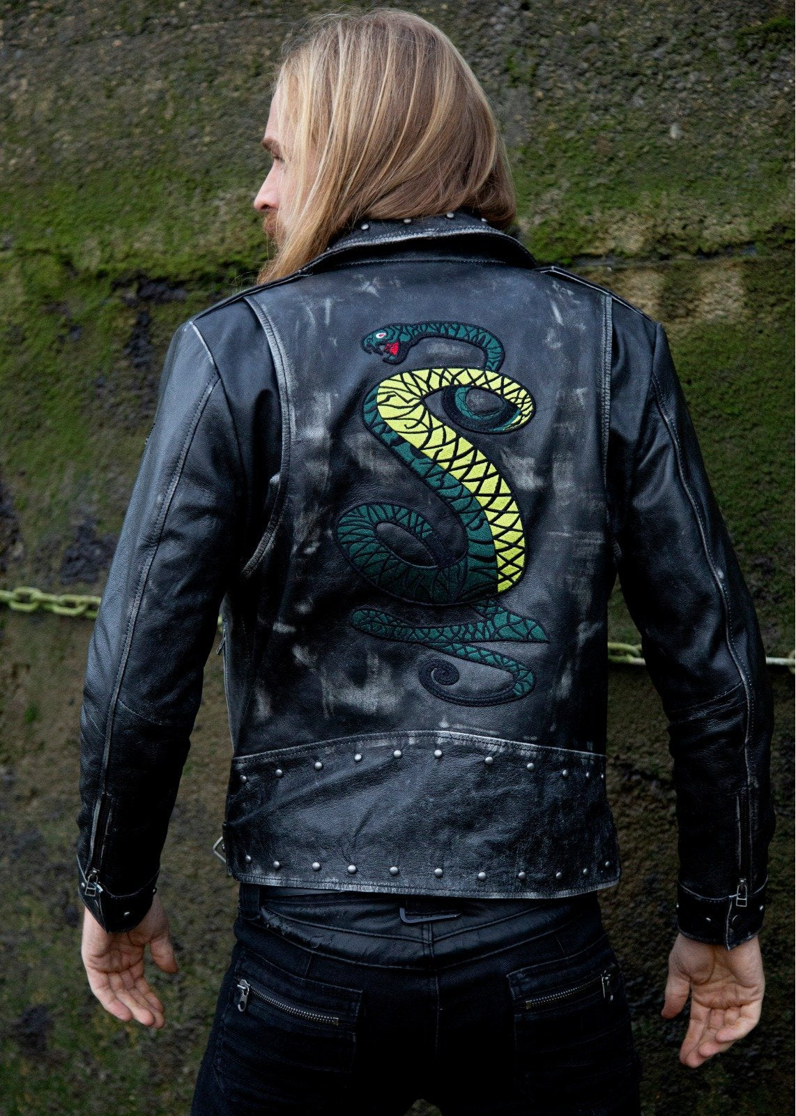 Fallout tunnel Leather Jacket
