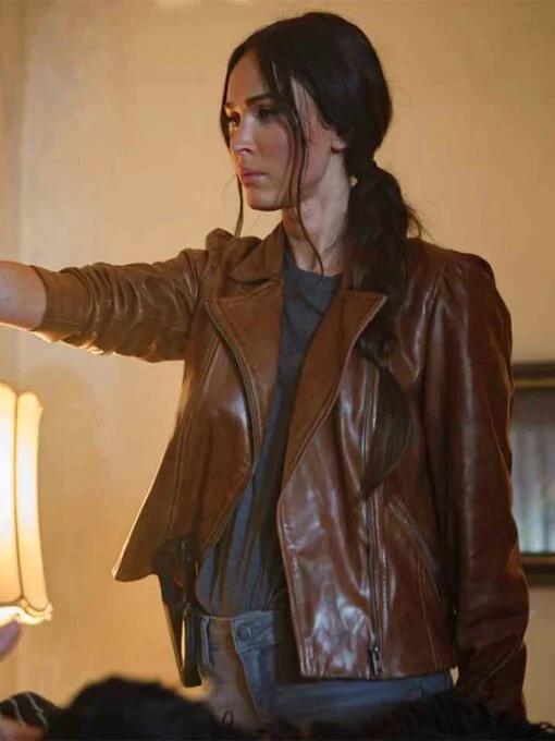 Fox Brown Leather Jacket