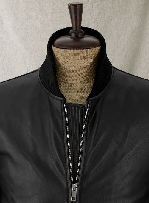 American Rapper Eminem Bomber Leather Jacket