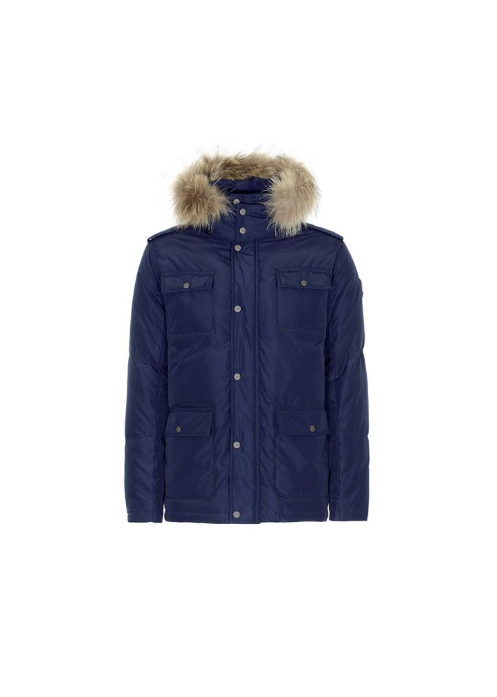 Luxurious look Detachable Hood Classic Men's Winter Jacket