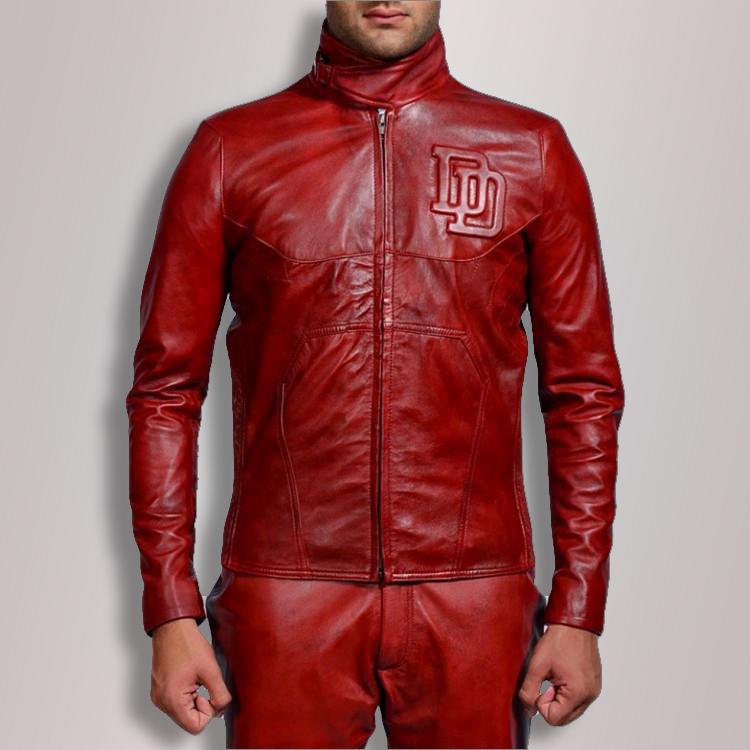 Daredevil Bomber Leather Jacket