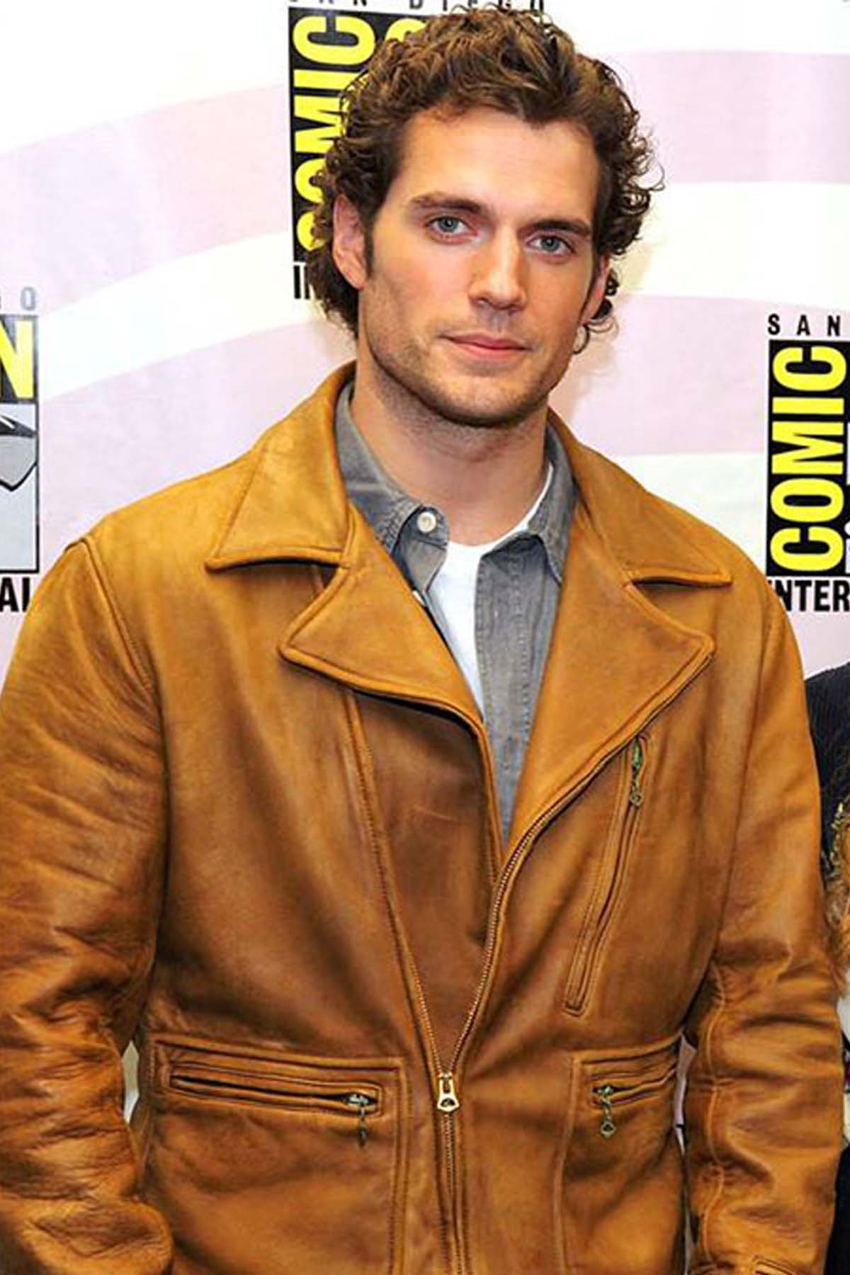Best Quality Henry Cavill Leather Jacket For Men’s #1