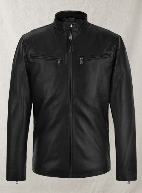 Henry William Dalgleish Cavill Black Leather Jacket