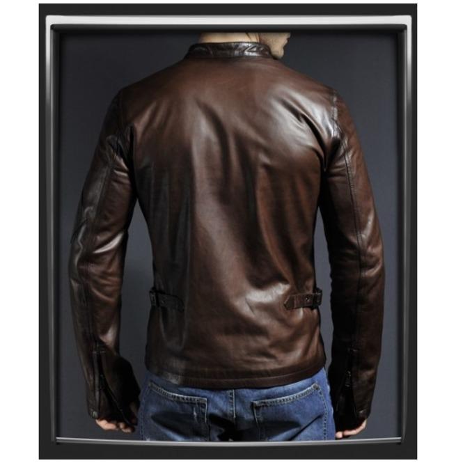 Bomber Fashion Leather Men's Jacket