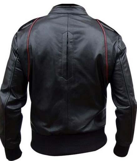 Mens Stylish Leather Motorcycle Jacket