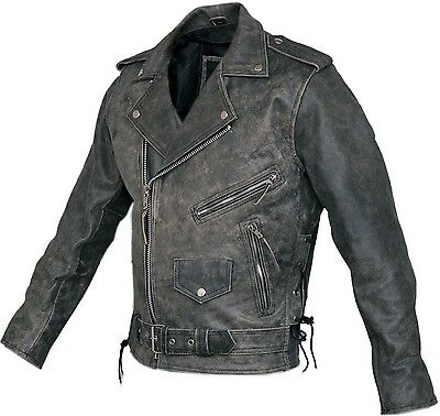 Johnny Depp Distressed Black Leather Jacket