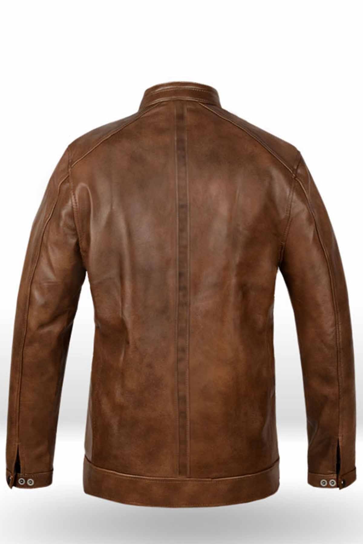 Epic Scott Eastwood Overdrive Leather Jacket For Men’s