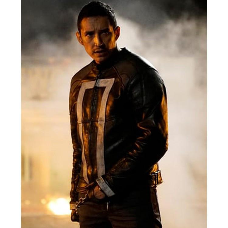 Agents of Shield Robbie Reyes Leather Jacket